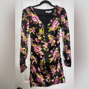 🌸 NWT! Likely Satin Floral Dress